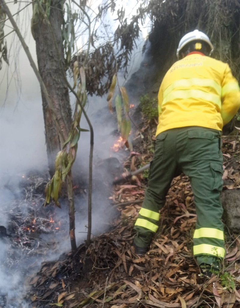 25 EMERGENCIAS ATENDIDAS POR BOMBEROS RIOBAMBA